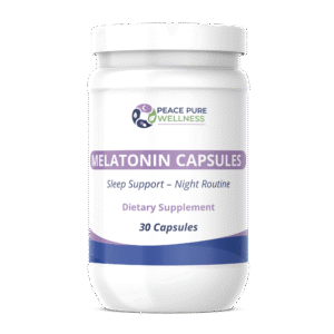 Melatonin Capsules (1 Bottle, 30 Capsules)