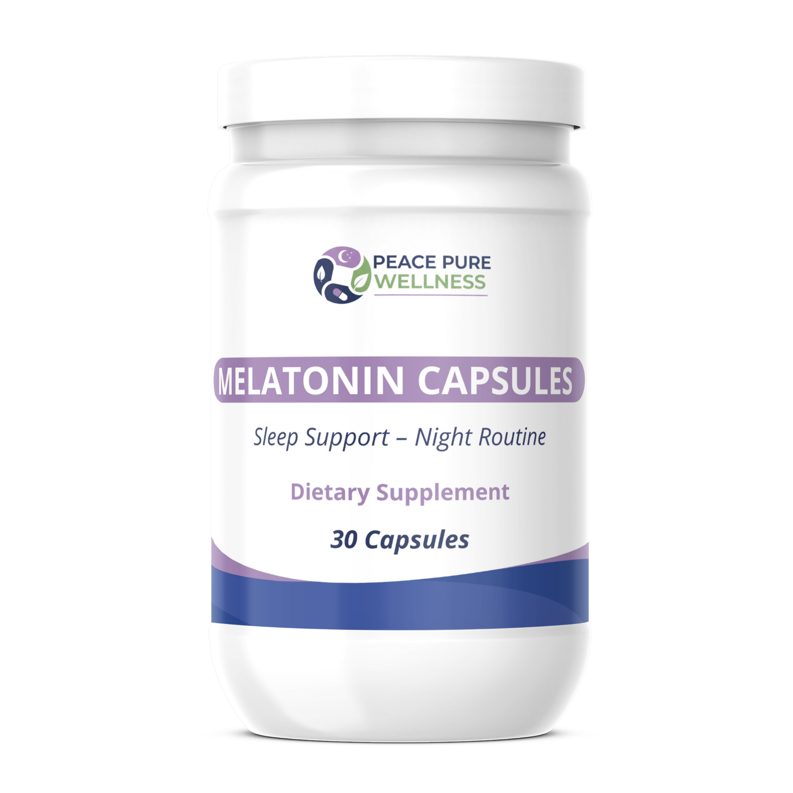 Melatonin Capsules (1 Bottle, 30 Capsules)