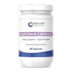 Melatonin Capsules (1 Bottle, 60 Capsules)